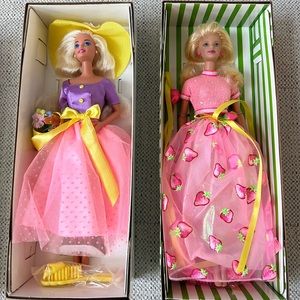 Avon Special Edition Barbie Dolls - Set